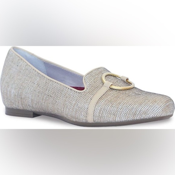 New | Munro‎ Sunisa Women Elegant Beige Comfort Flat Loafers, size 10.5W - Picture 4 of 12
